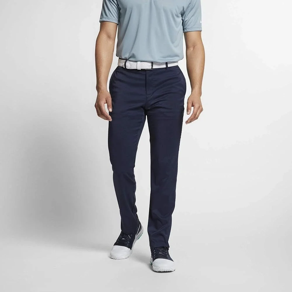 Nike Golf Pants Men 36x34 Navy Blue Fit Dry‎ Performance Trousers Athletic